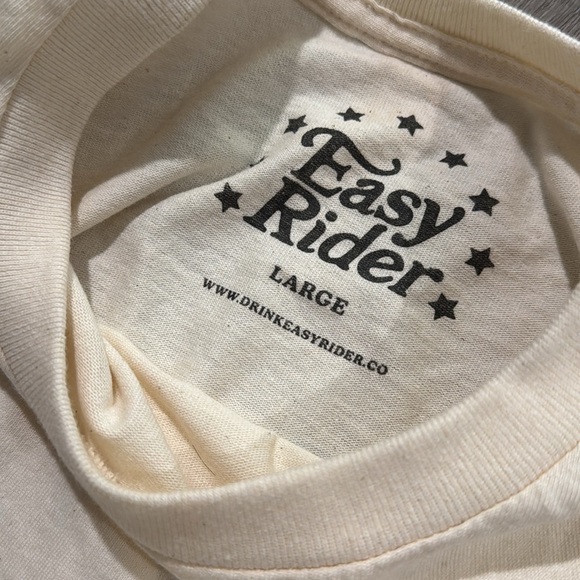 Men’s easy rider “wish you were beer” t-shirt L - Picture 6 of 6